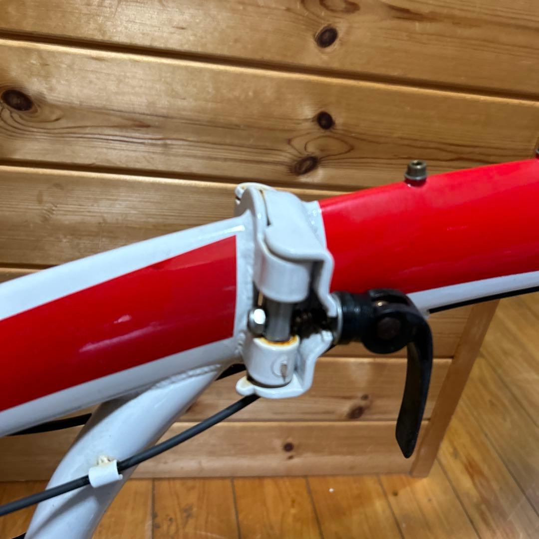Ferrari(フェラーリ) レッド 折りたたみ自転車 20インチ シマノ7速