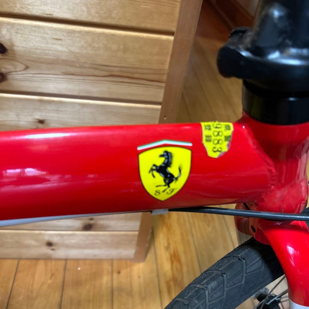 Ferrari(フェラーリ) レッド 折りたたみ自転車 20インチ シマノ7速