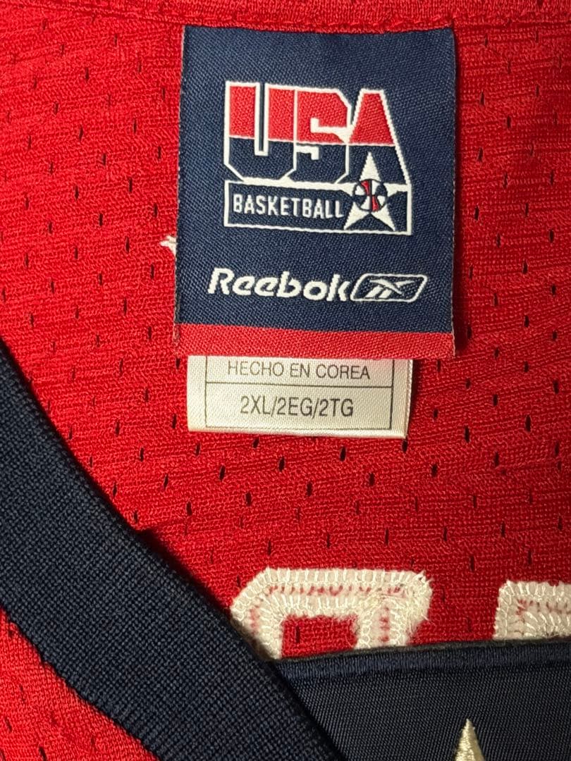 【超レア当時物】アイバーソンUSA バスケットボール ユニフォーム XXL