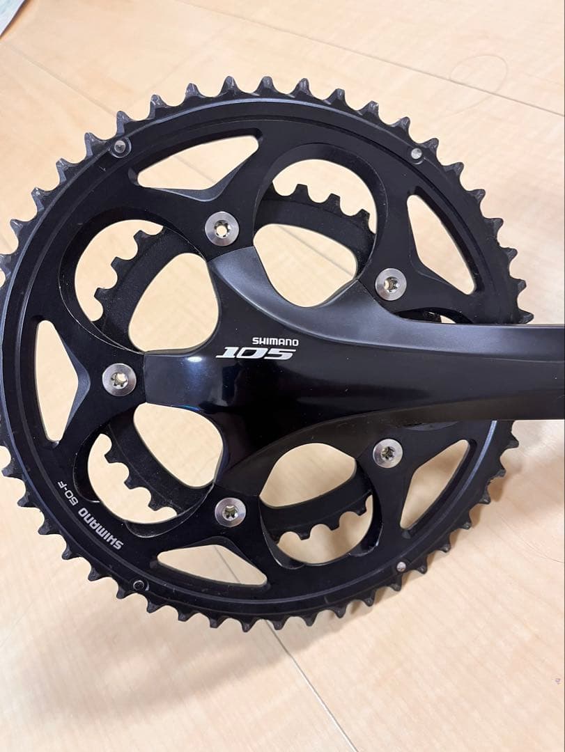 SHIMANO FC5700 クランク　50-34 165mm