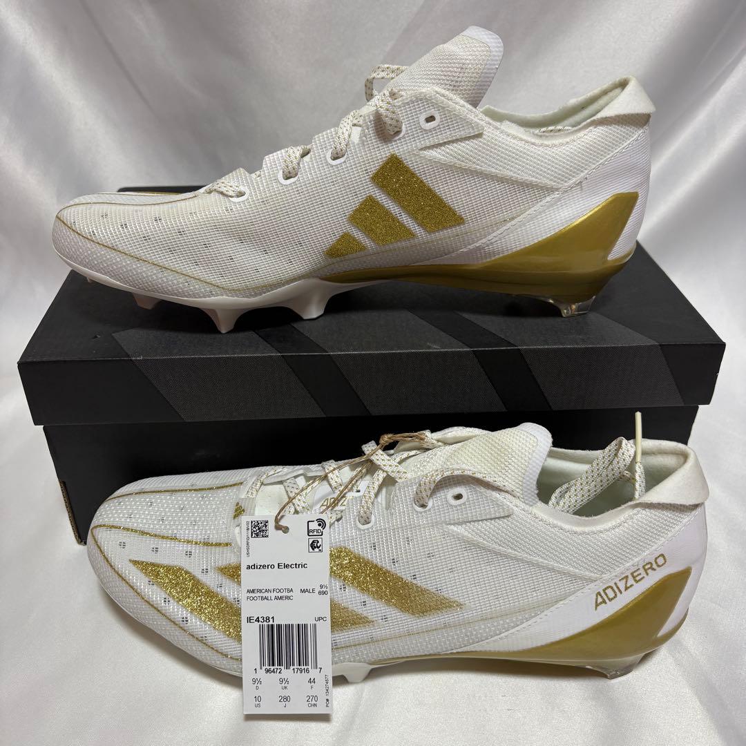Adizero Electric Cleats WHT/GLD　28.0㎝　O