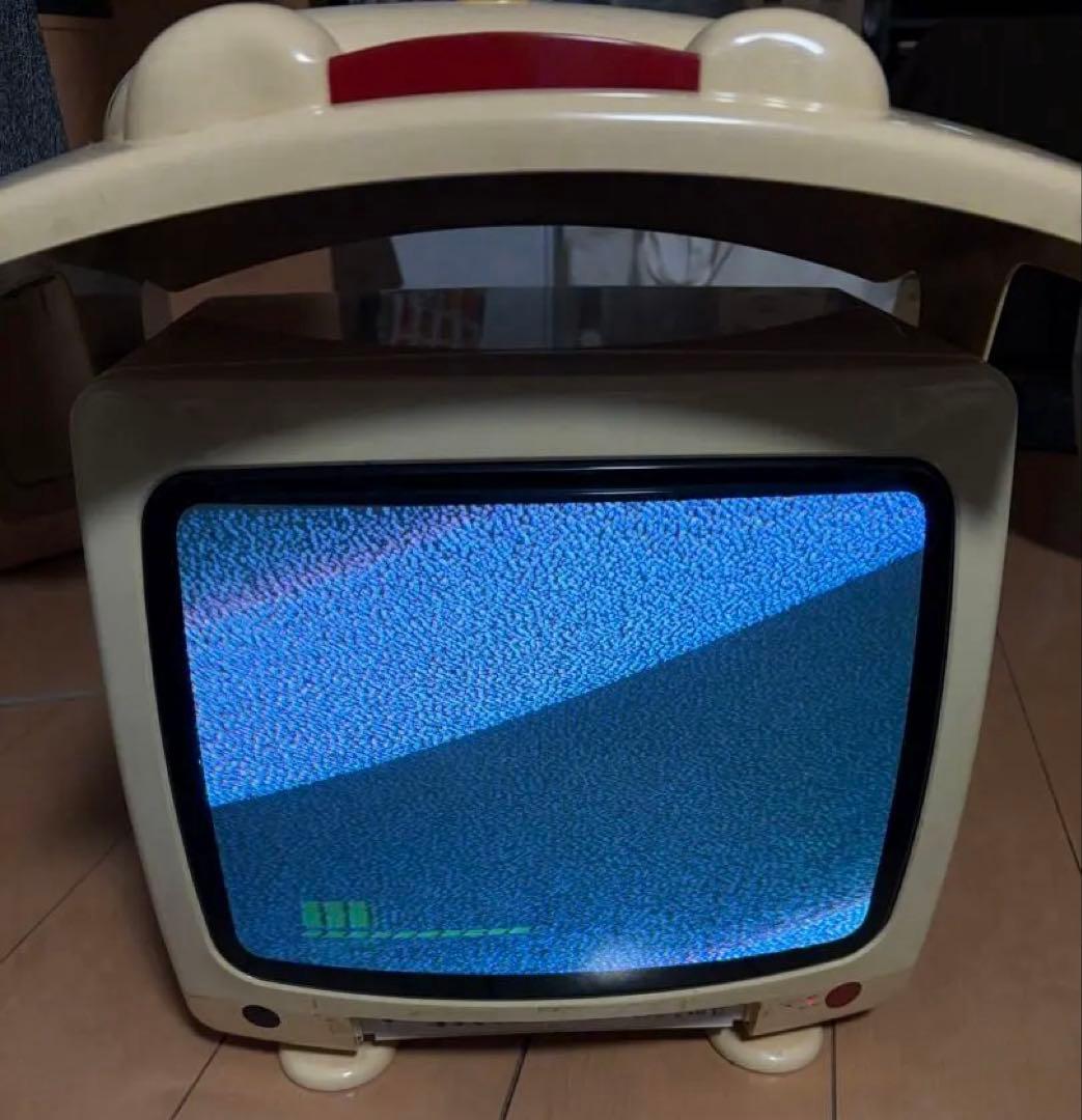 希少世界に 3000台 限定 サンリオ キティ ブラウン管 テレビ 通電確認