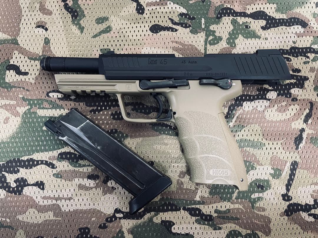 ガスブロ/HK45タクティカル/TACTICAL/東京マルイ【美品】
