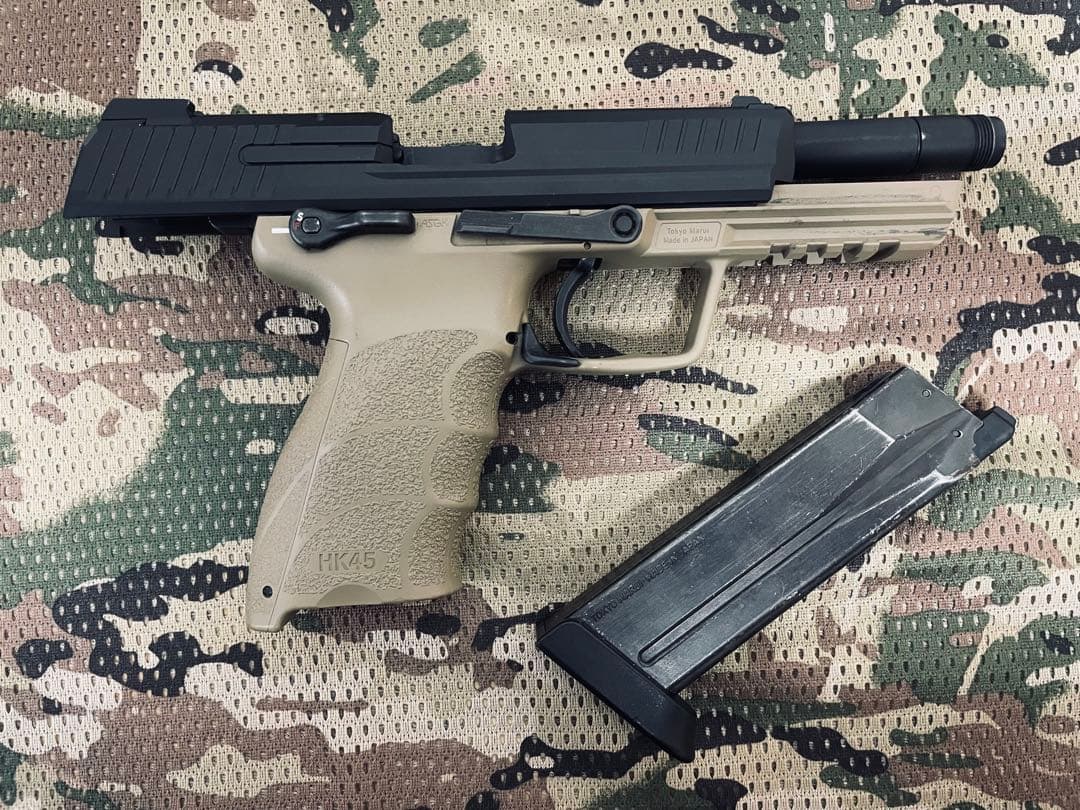 ガスブロ/HK45タクティカル/TACTICAL/東京マルイ【美品】