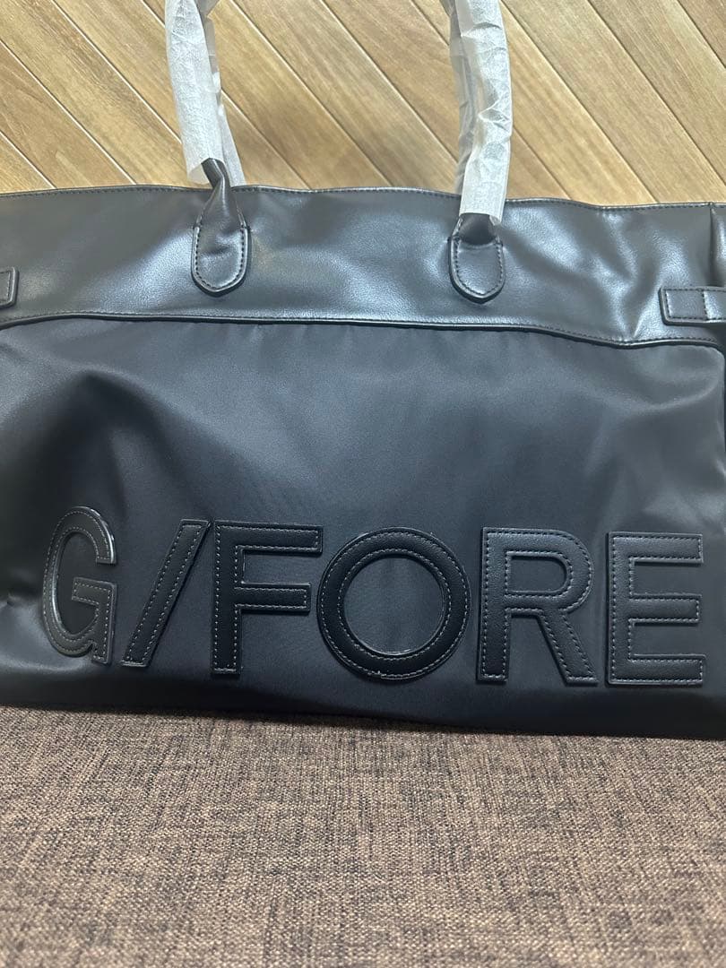 新品未使用☆G/FOREジーフォア　ボストンバック　ブラック