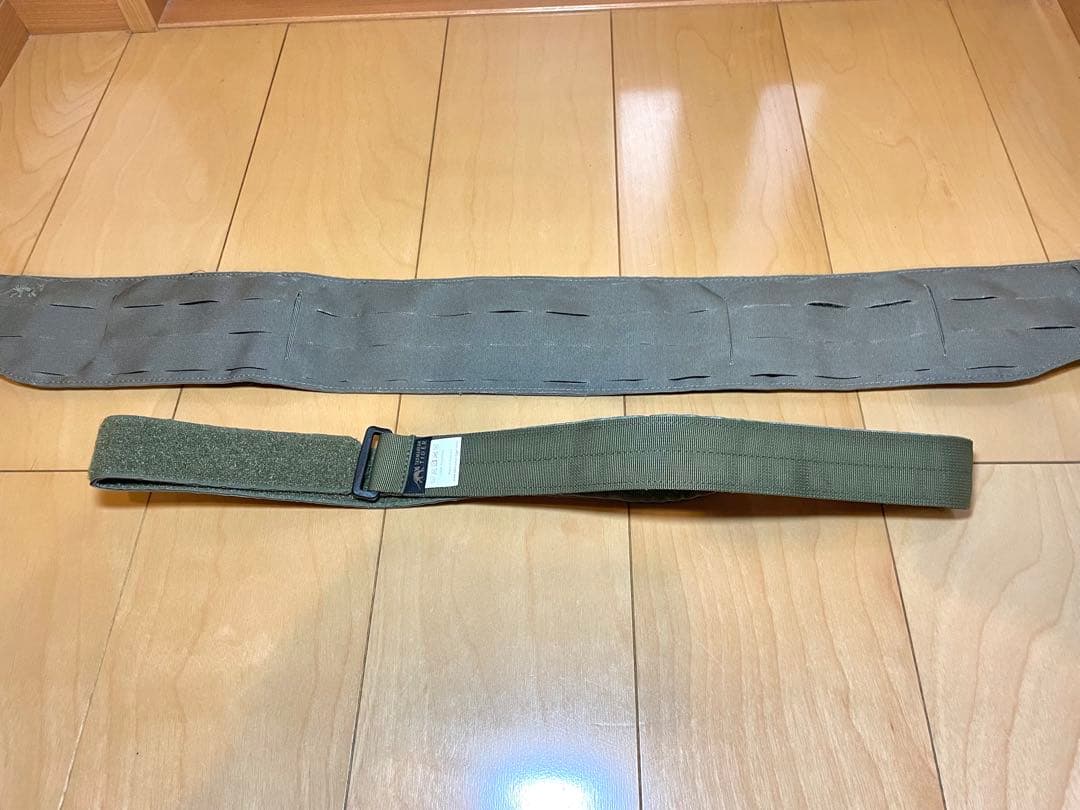 タスマニアンタイガー　ウォーリアーベルト　LC ストーングレーオリーブ