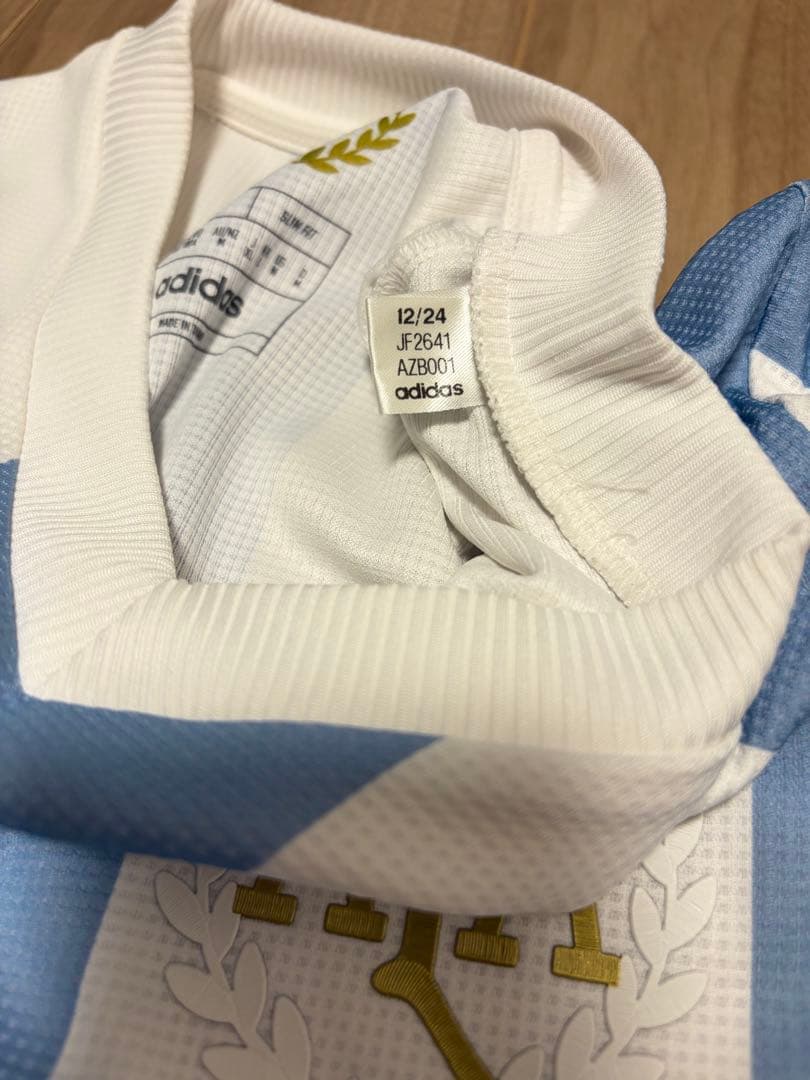 adidas アルゼンチン代表50th アニバーサリーユニフォー ム半袖