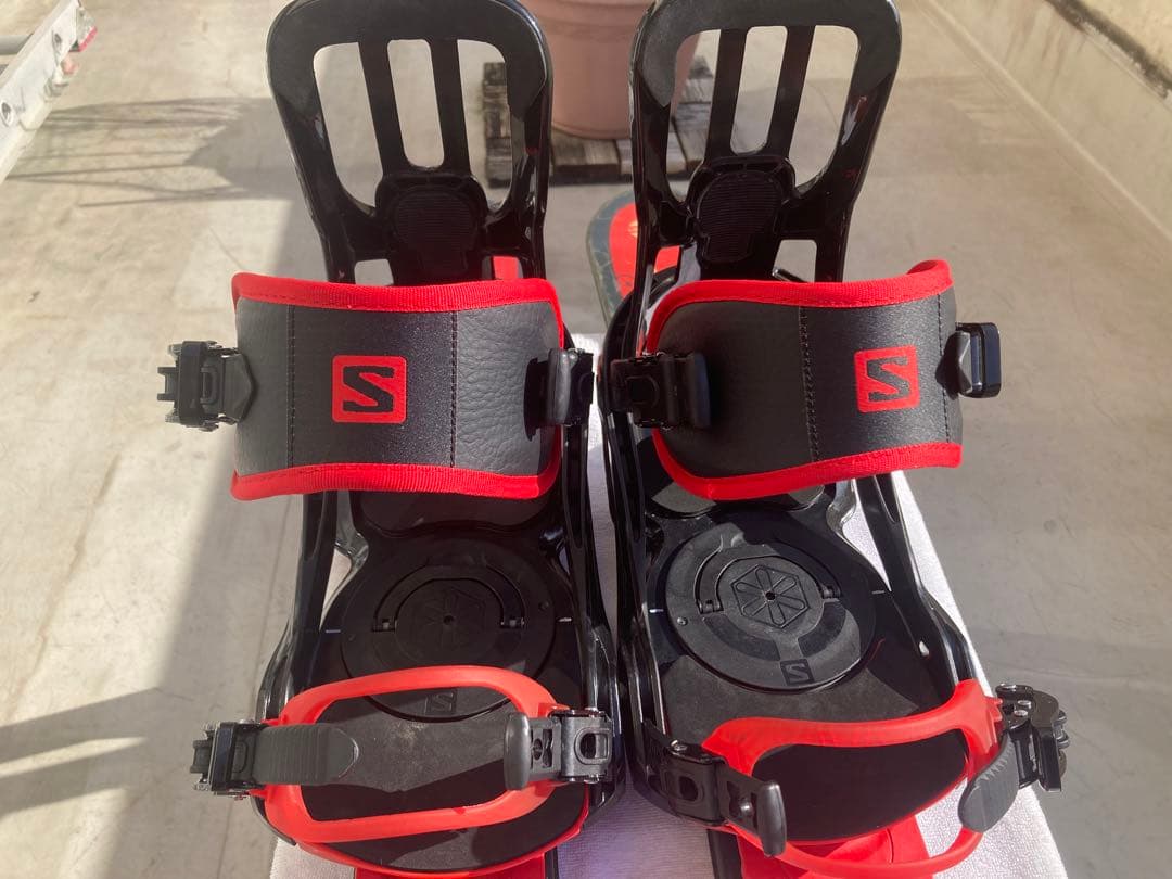 ショート(ファン)スキー　スノーボードブーツ用SALOMON×SALOMON 赤