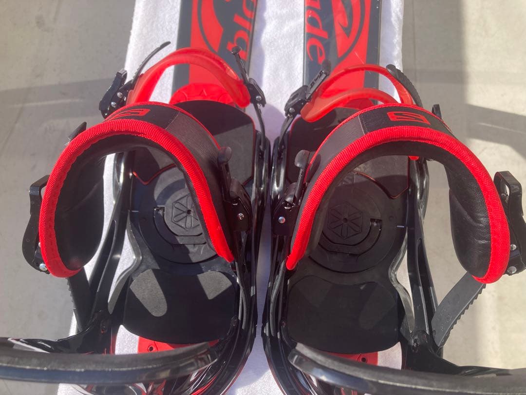 ショート(ファン)スキー　スノーボードブーツ用SALOMON×SALOMON 赤