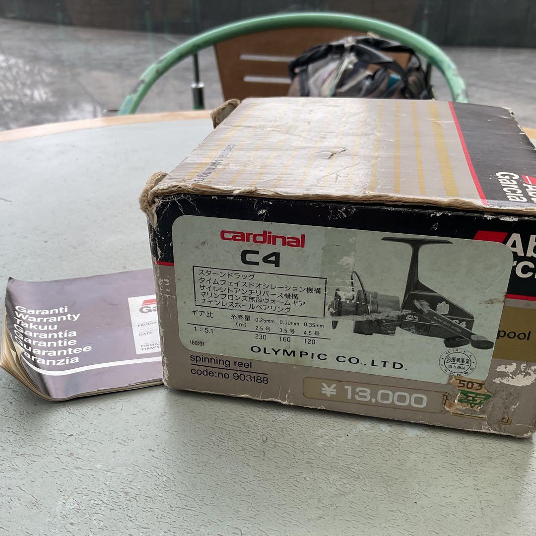アブカーディナルC4 箱替えスプール　釣り未使用品