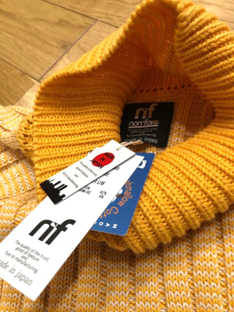 未使用タグ付 ノンファー ゴルフウェア ニット M