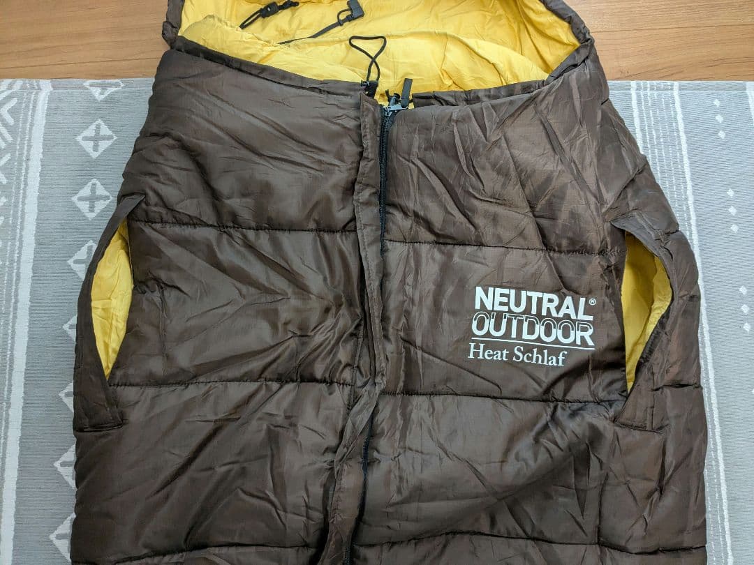 NEUTRAL OUTDOOR　ヒートシュラフ2500M　アームホール付き