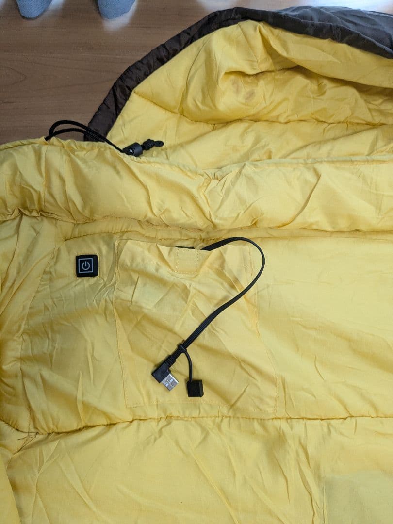 NEUTRAL OUTDOOR　ヒートシュラフ2500M　アームホール付き