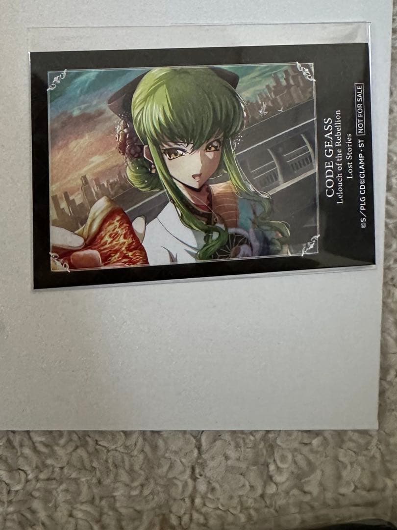 C.C. DMMスクラッチ　wチャンス賞　コードギアス　反逆のルルーシュ