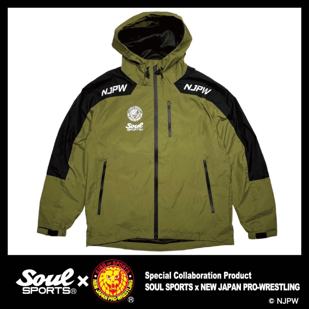 新日本プロレス SOUL SPORTS ナイロンウィンドブレーカー