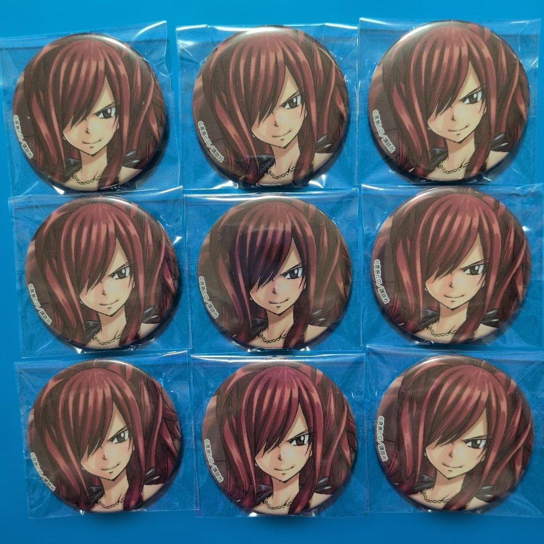 フェアリーテイル FAIRYTAIL　エルザ　プリンセスカフェ　 缶バッジ
