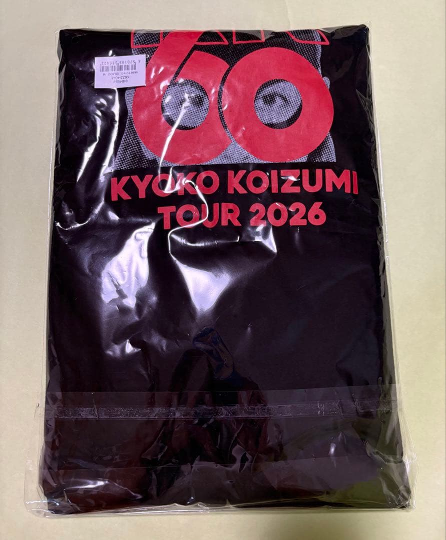 小泉今日子 2026コイズミ記念館 KK60 TシャツMショッピングバック付き