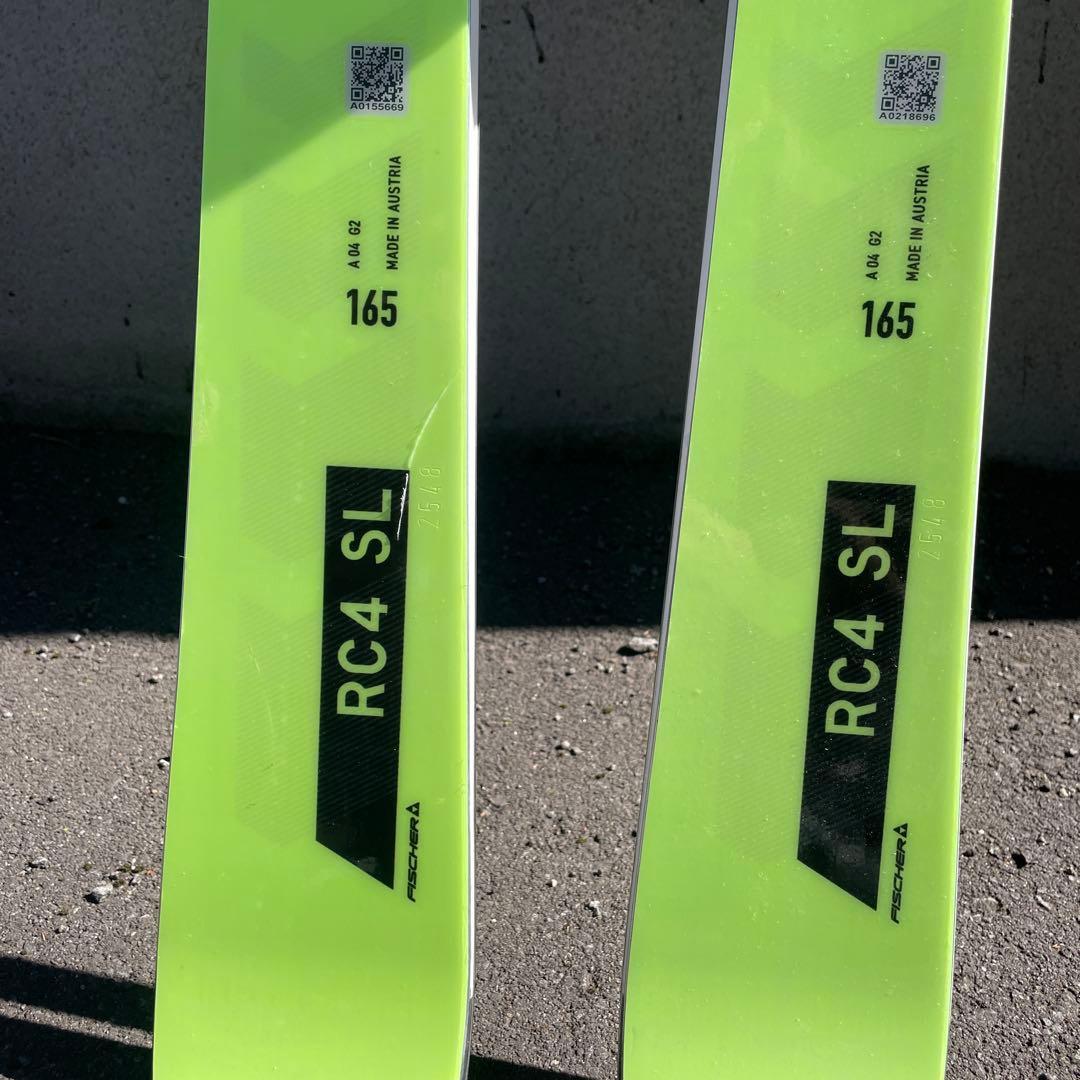 FISCHER RC4ノイズ SL MEN 165cm Z18ビンディング