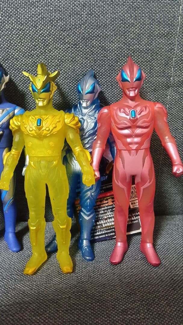ウルトラマン　ソフビ　 ウルトラマンジード　6種セット　 約13センチ　限定品