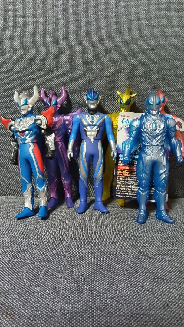 ウルトラマン　ソフビ　 ウルトラマンジード　6種セット　 約13センチ　限定品