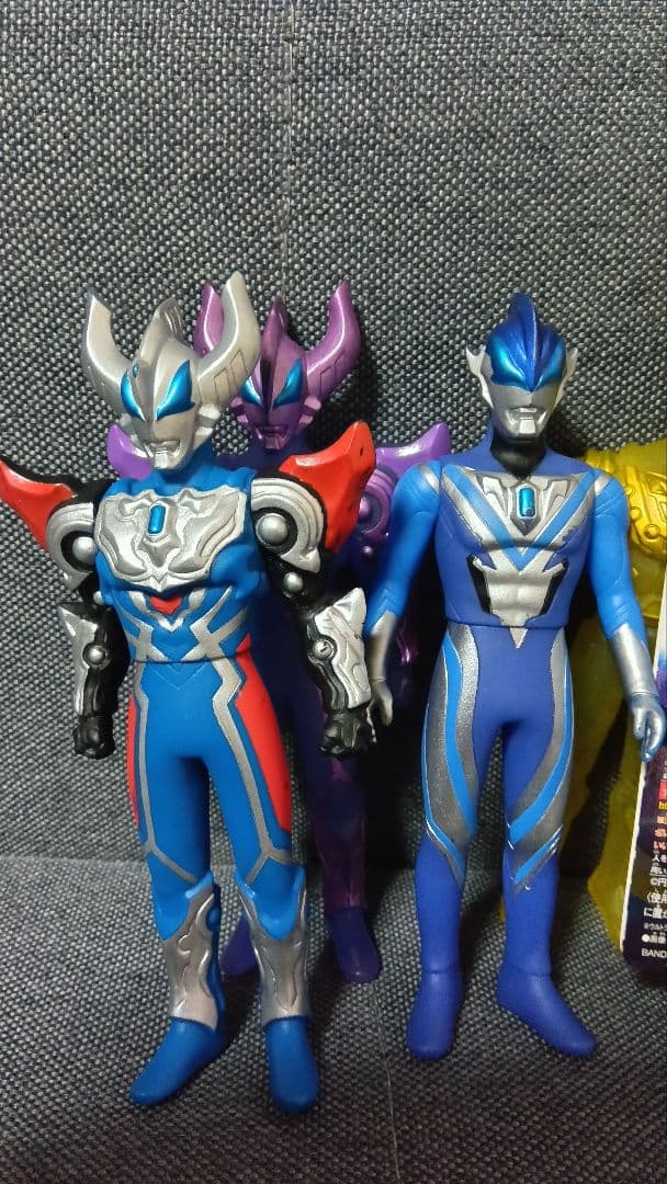 ウルトラマン　ソフビ　 ウルトラマンジード　6種セット　 約13センチ　限定品
