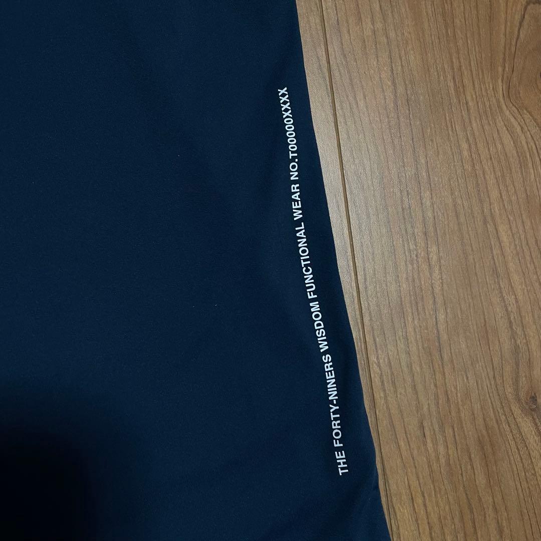 TFW49 ポロシャツ　ネイビー　M ゴルフ　junhashimoto