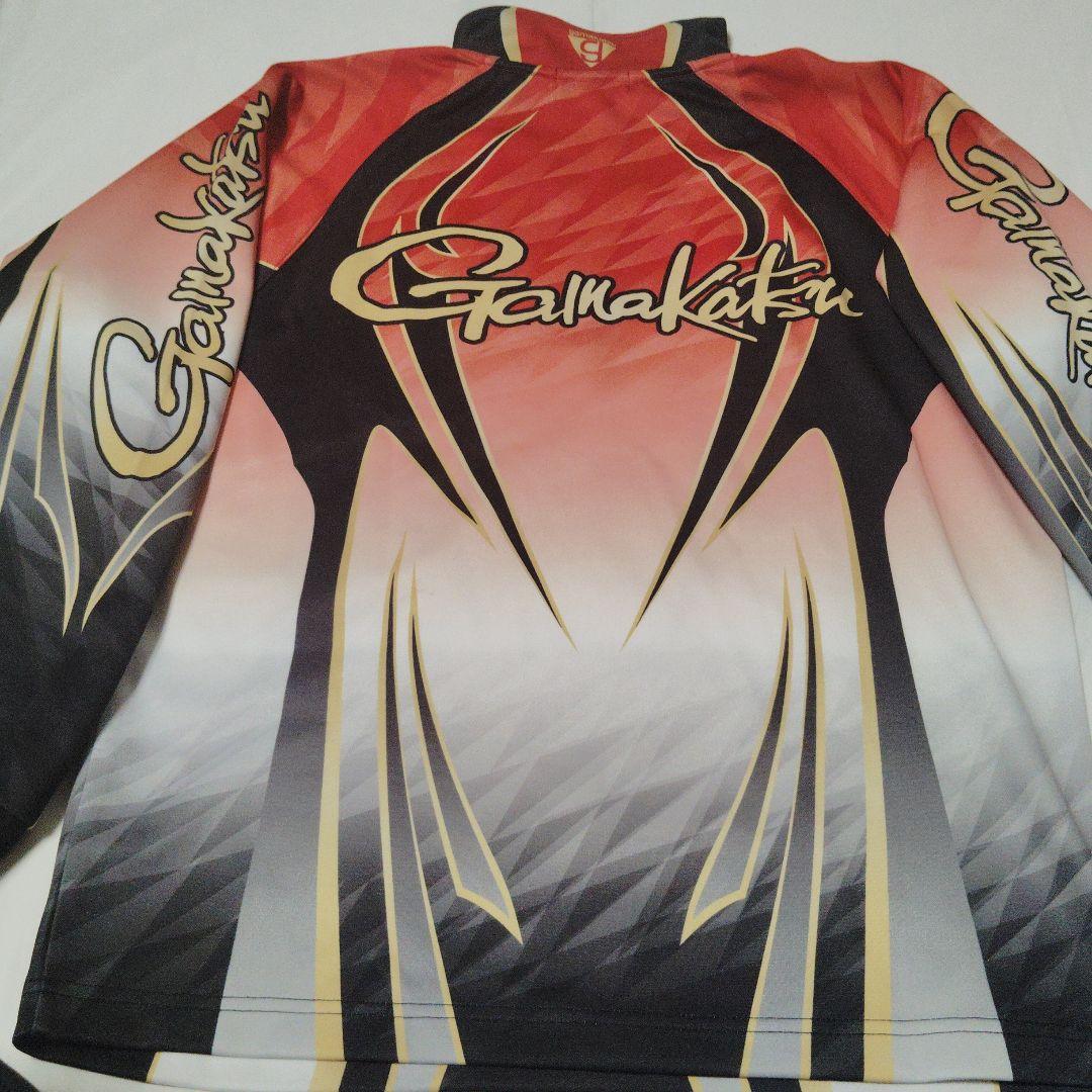 がまかつ　Gamakatsu ハーフジップ長袖　ドライシャツ　Lサイズ　美品