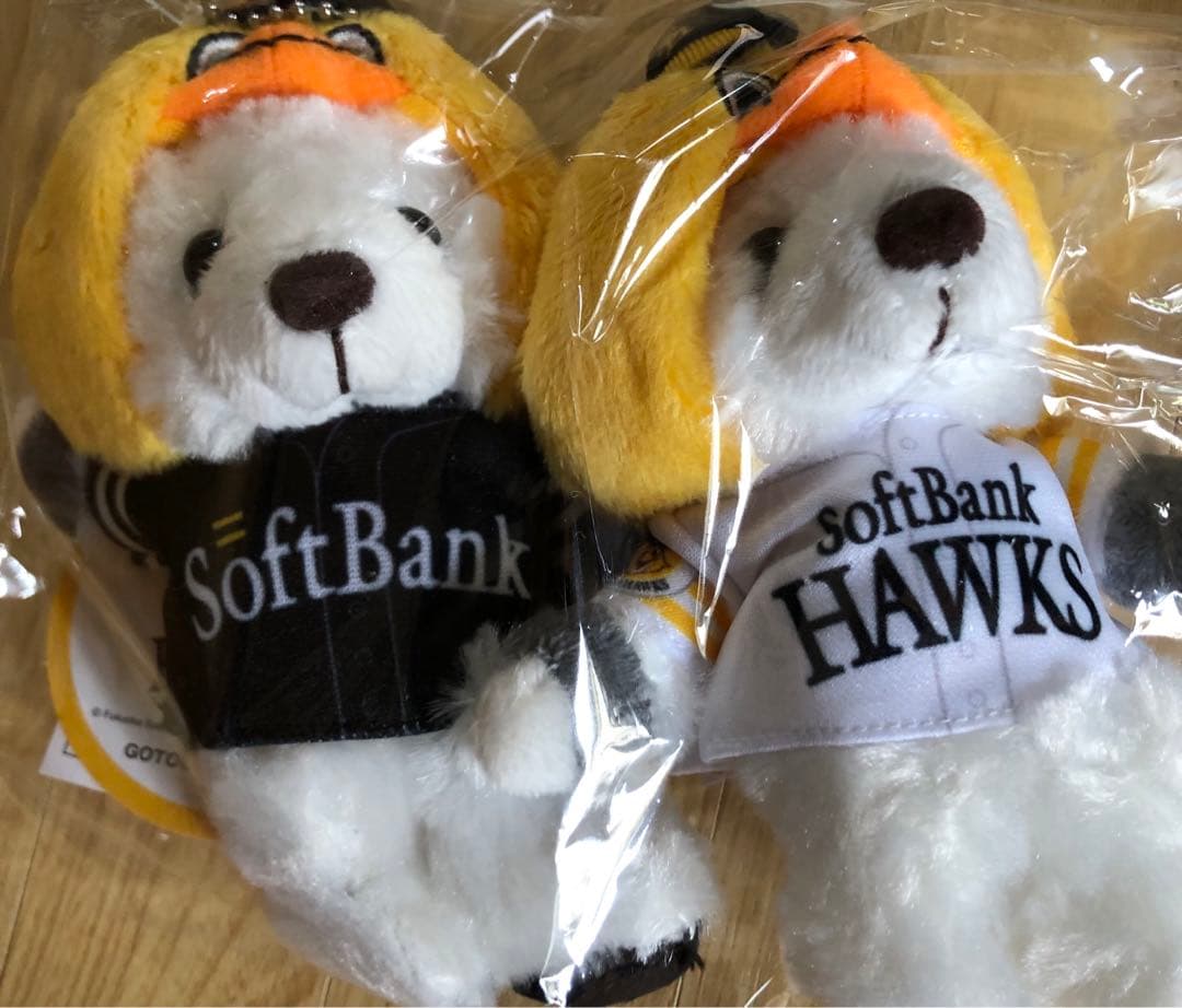 ご当地ベア 福岡ソフトバンクホークス ハリー マスコットボールチェーンぬいぐるみ