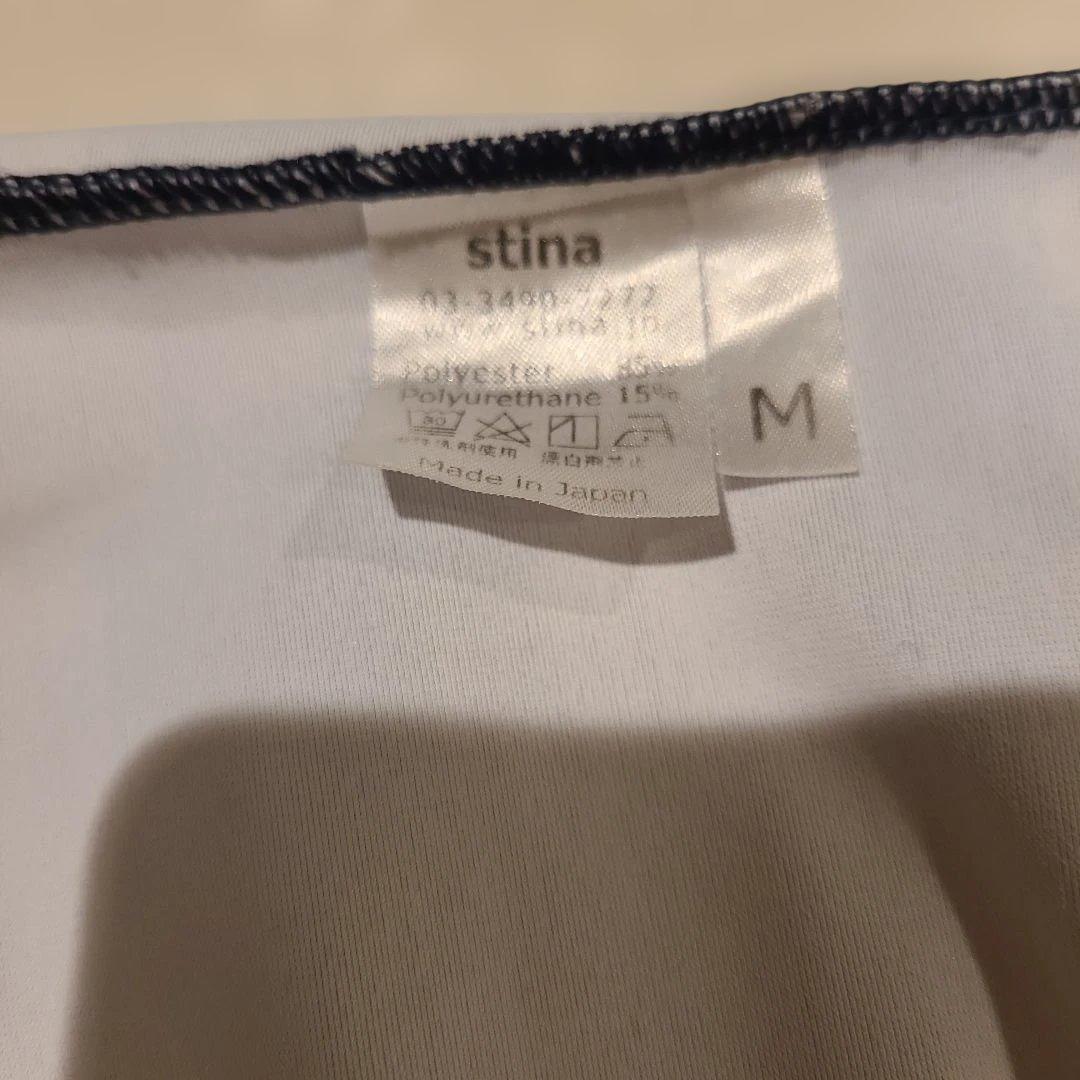 スティナ stina 花柄 長袖レオタード Mサイズ 黒メッシュ ★美品★