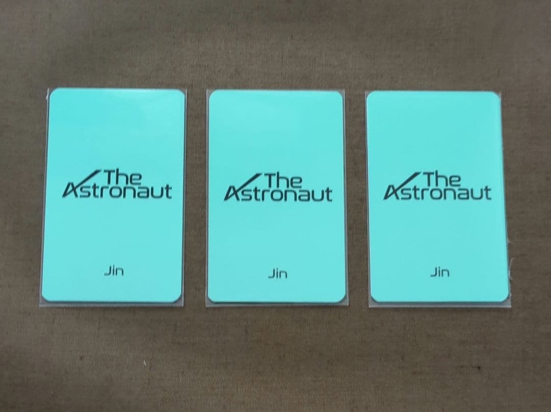 BTS The Astronaut m2u 特典 トレカ コンプ Jin ジン