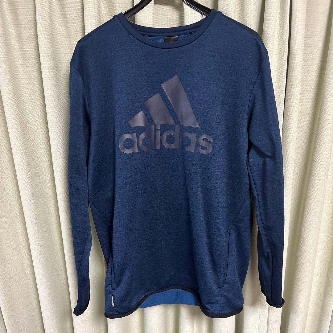 adidasトレーニングウェア3点セットXO(2XL)メンズ ネイビー