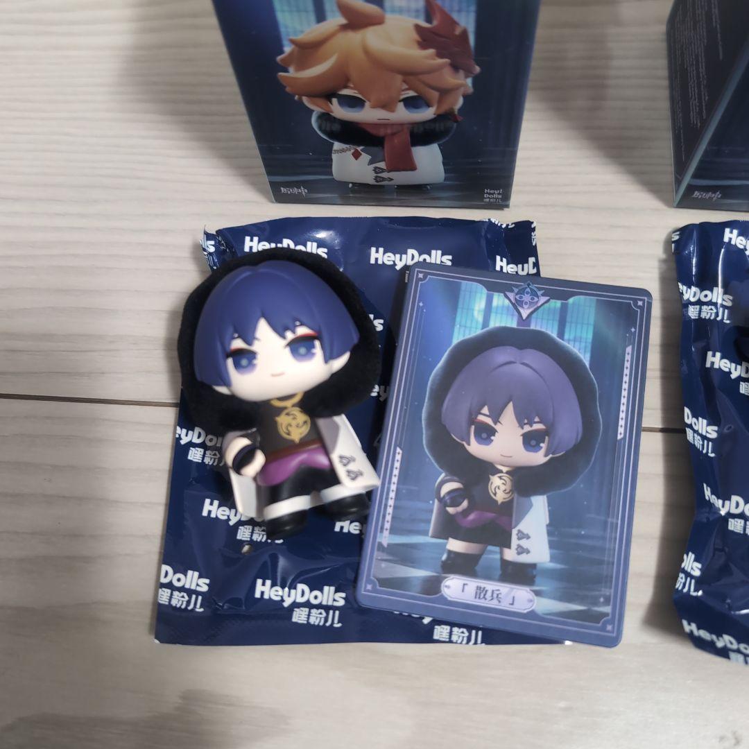 【期間限定値引き】執行官フィギュア　残兵スカラマシュ　雄鶏プルチネッラセット販売