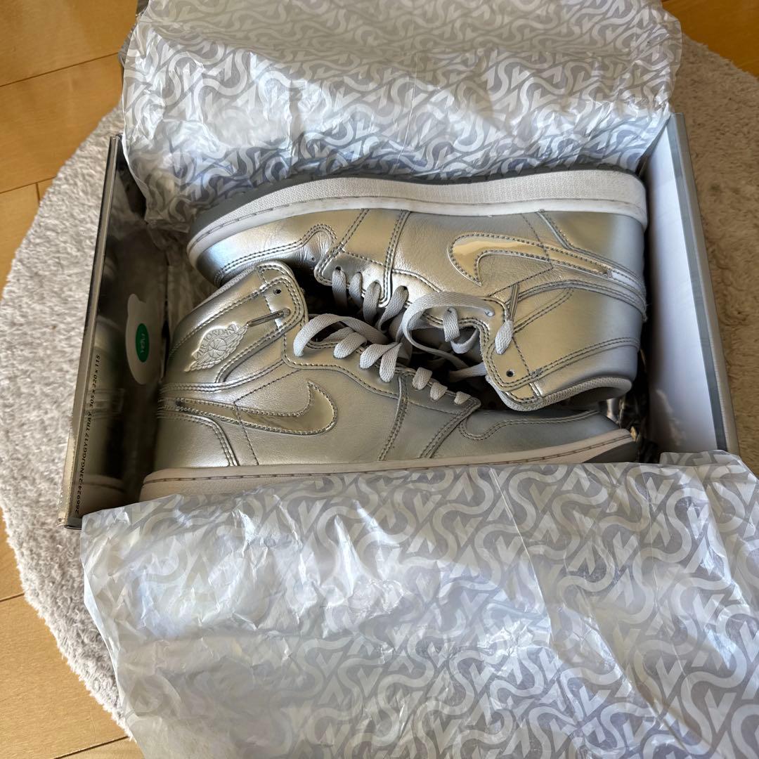 ジョーダン　ゴルフ　ハイカット　シルバー　完売品