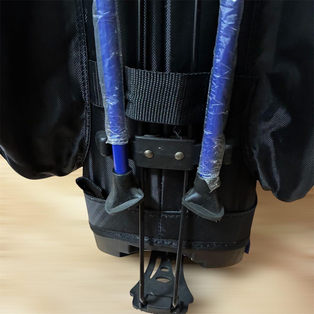 【美品】ルコック スポルティフ スタンド式 キャディバッグ ブラック 軽量