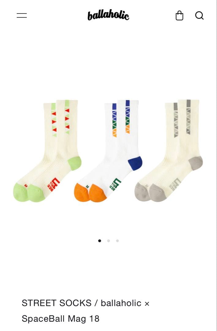 ballaholic ソックス