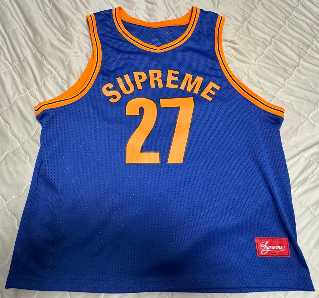 【未使用】 Supreme Basketball Jersey XL