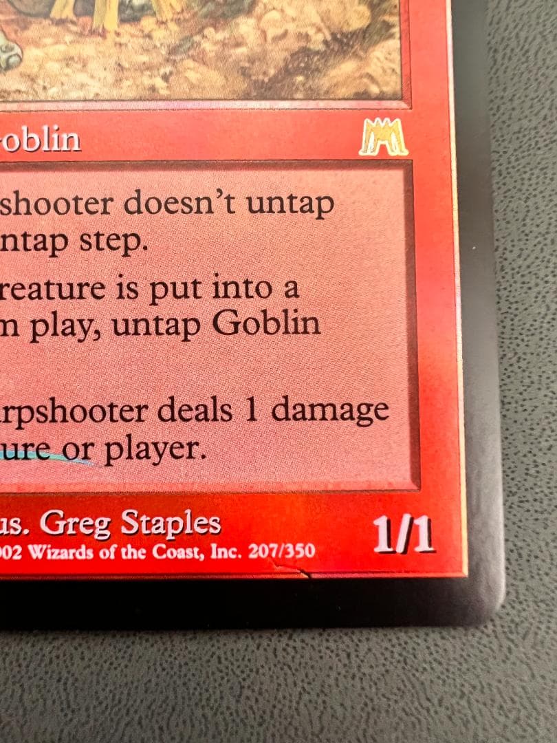 foil「ONS」ゴブリンの名手/Goblin Sharpshooter　英語1