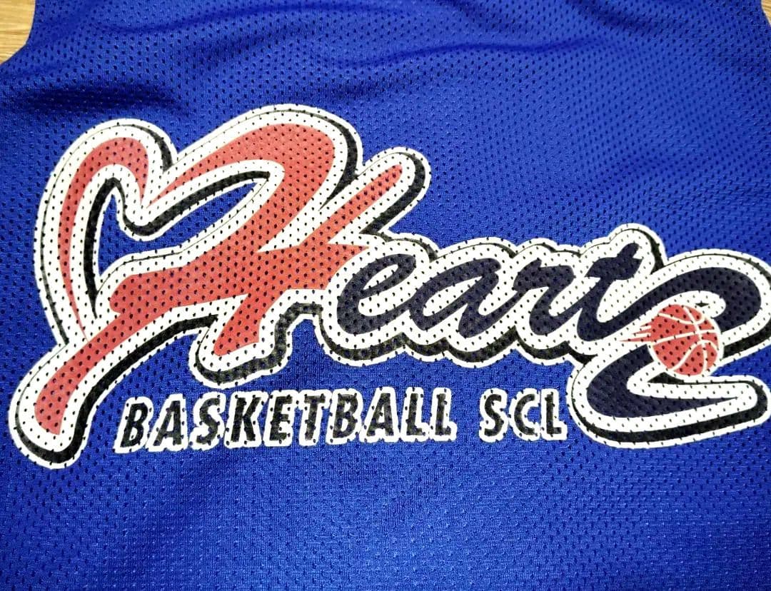 〈週末値下げ中〉Heart バスケットボール ユニフォーム 上下セット 145