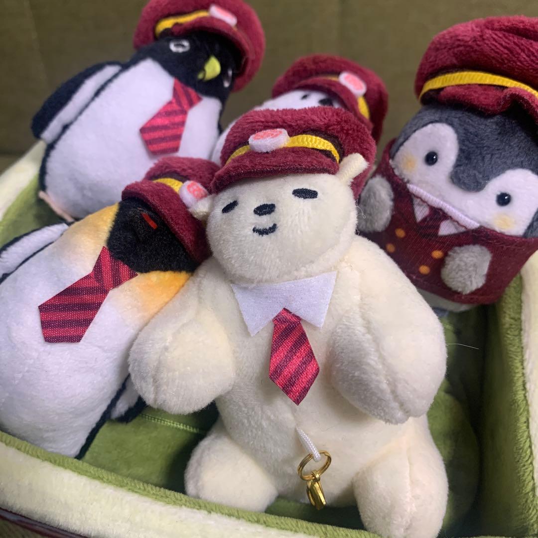 コウペンちゃん　阪急電車なぷちマスコットセット　電車　阪急　コラボ　ぬいぐるみ