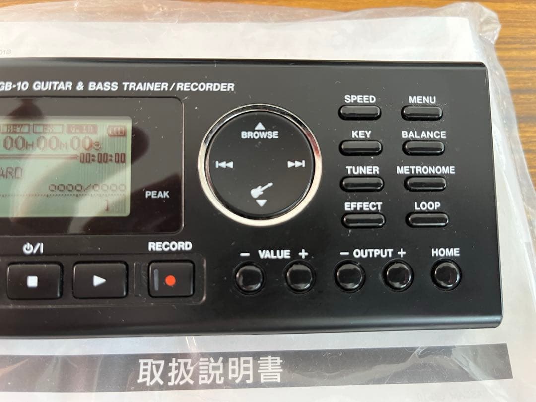 タスカム　ギター&ベーストレーナー　レコーダー GB-10