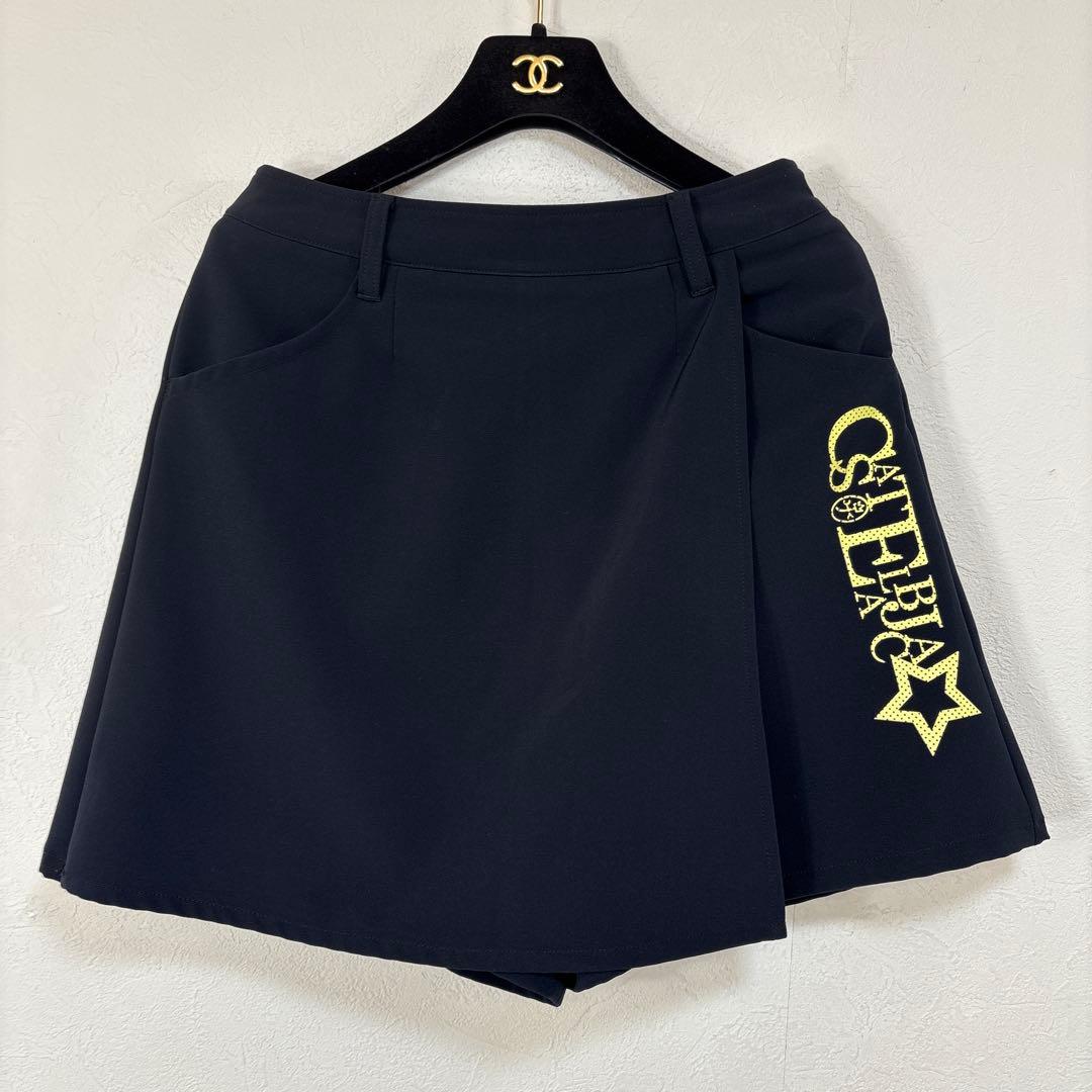 E 美品　castelbajac GOLF キュロットスカート