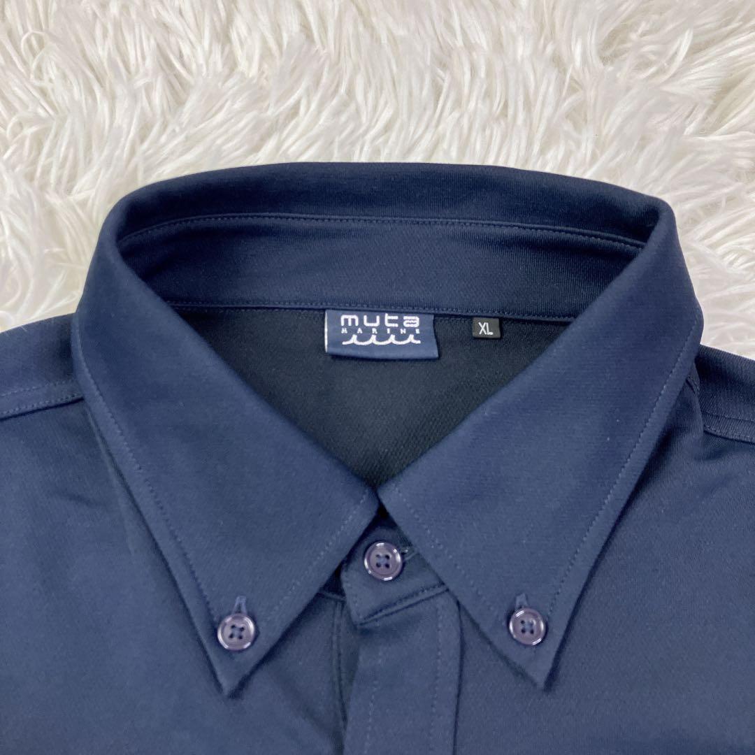 MUTA MARINE GOLFムータマリンゴルフ　ポロシャツ　XLサイズ