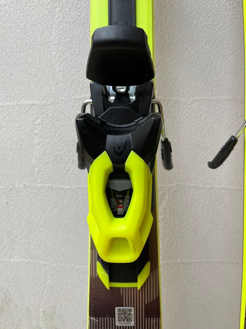 使用少　HEAD ヘッドWORLDCUP REBELS E.XSR 163㎝