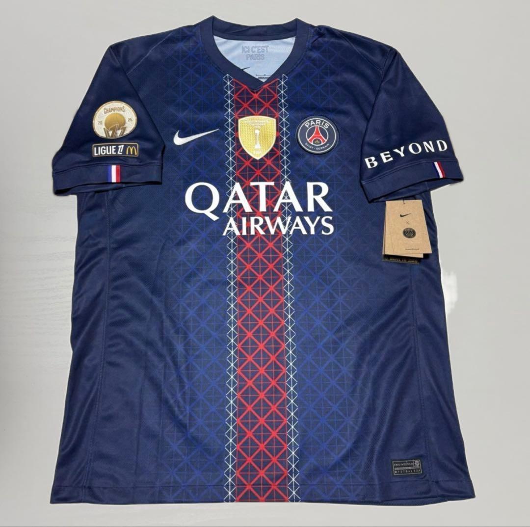 日本未対応 BEYOND 入り　PSG パリ市内公式ストア購入　デンベレ