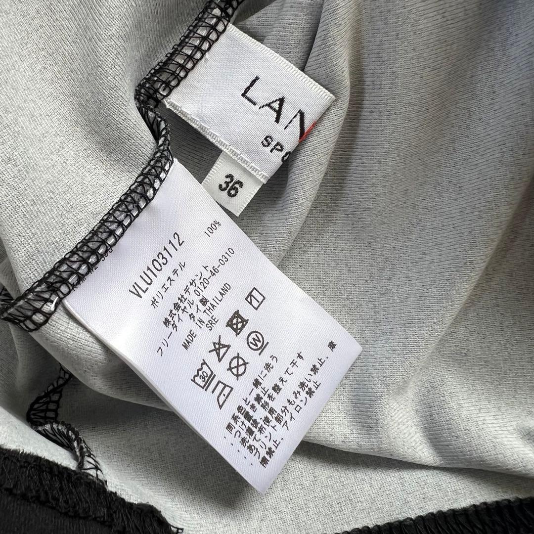 LANVIN SPORT ランバンスポール　レイヤード　モックネック　長袖シャツ