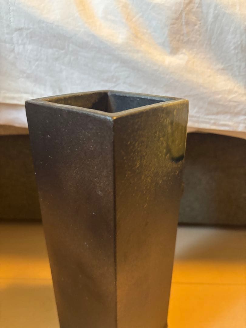陶芸作品　長方形花瓶
