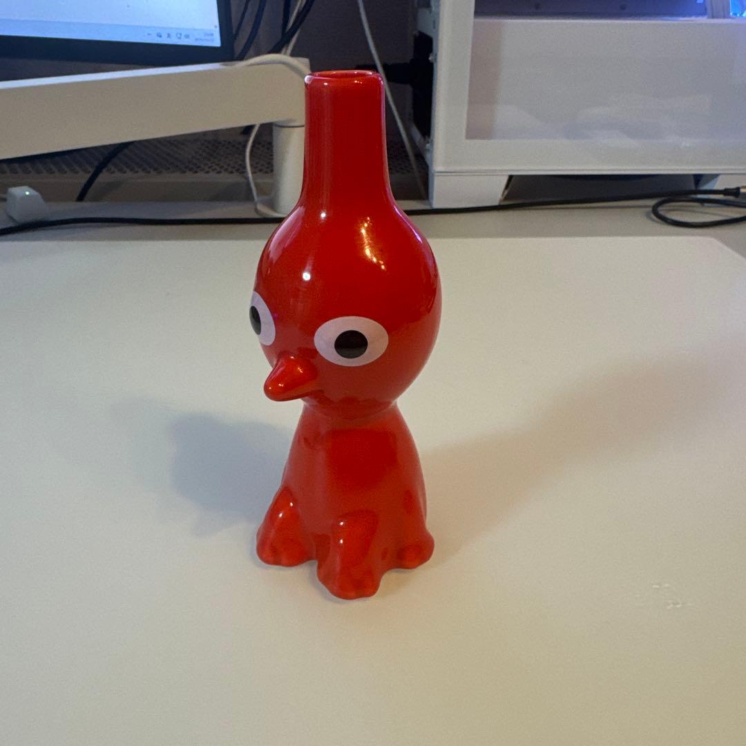 ピクミン　一輪挿し　赤ピクミン
