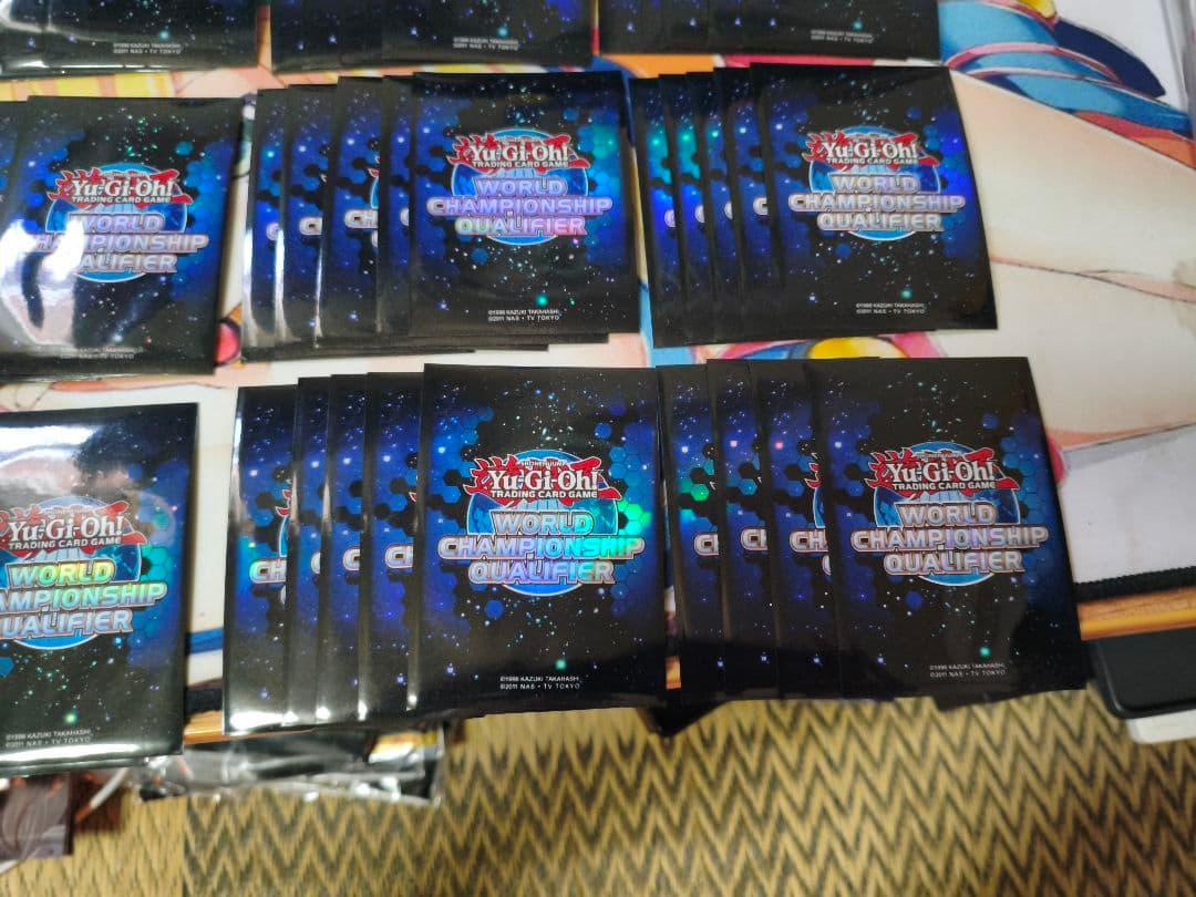 遊戯王 wcq2012 スリーブ 青 59枚