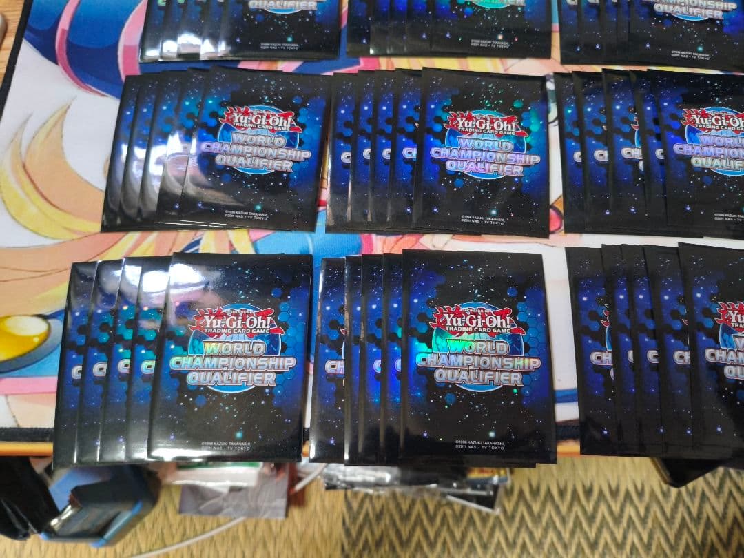 遊戯王 wcq2012 スリーブ 青 59枚