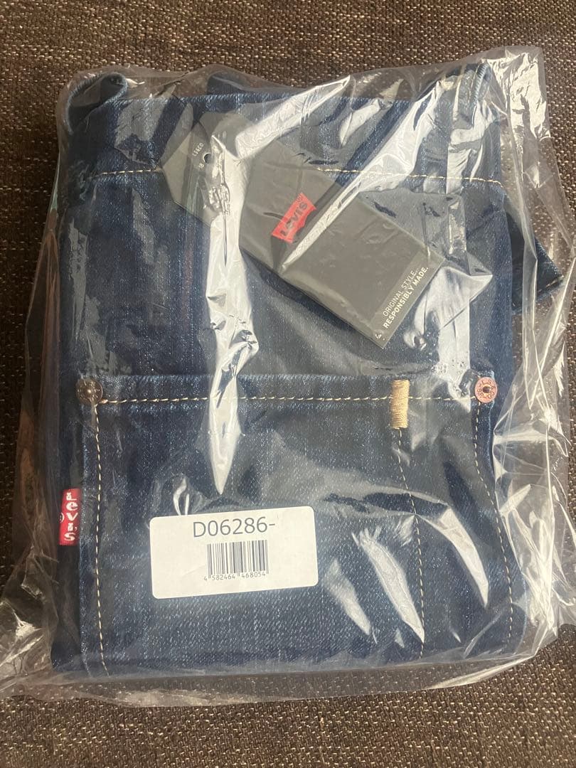 【新品未使用】Levi's リーバイス デニムエプロン ブルー